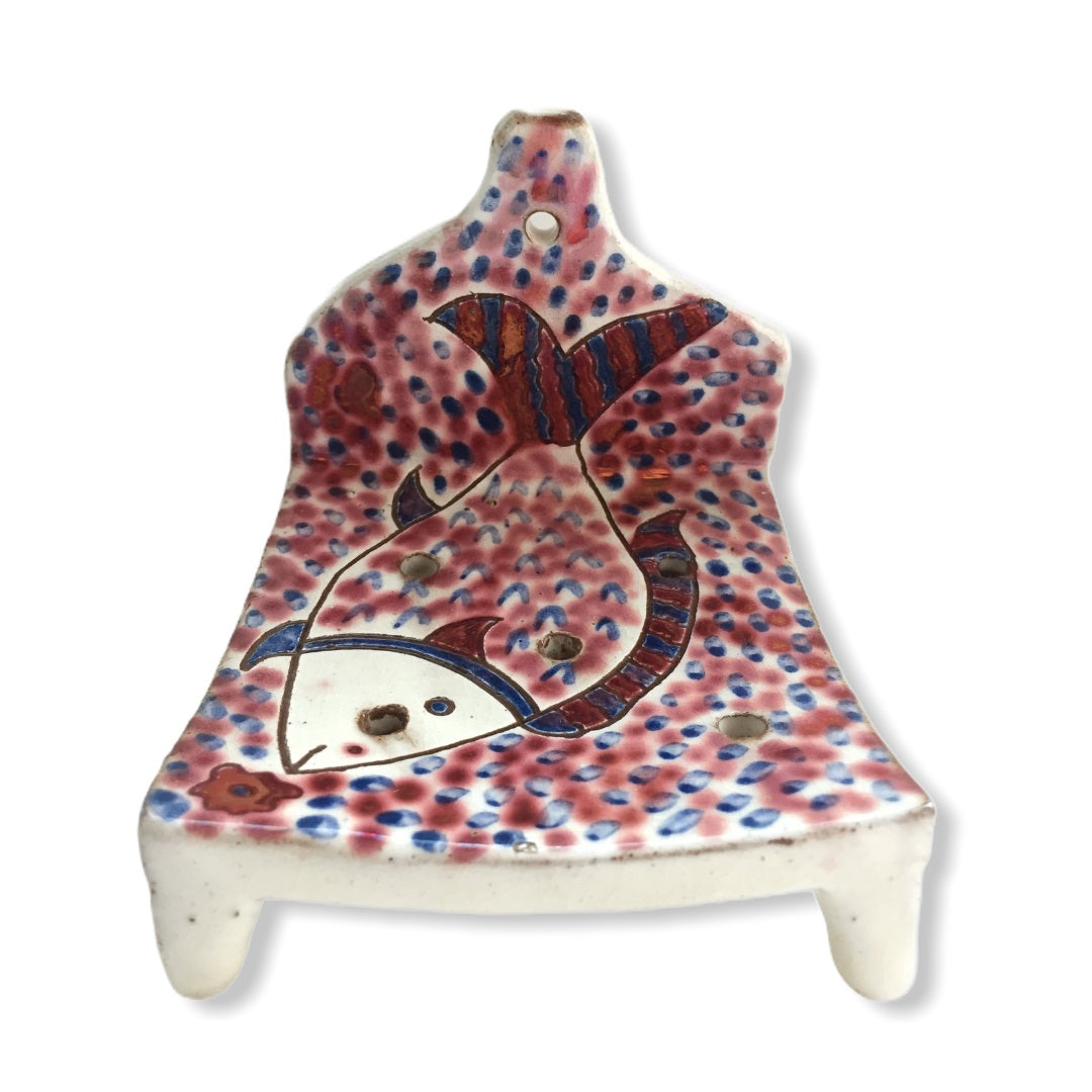 Pottery Soap Holder - Fish