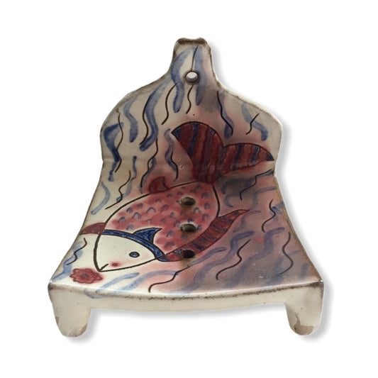 Pottery Soap Holder - Fish