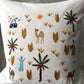 Handmade Cushion Cover with Fellahy Embroidery - Dandarah