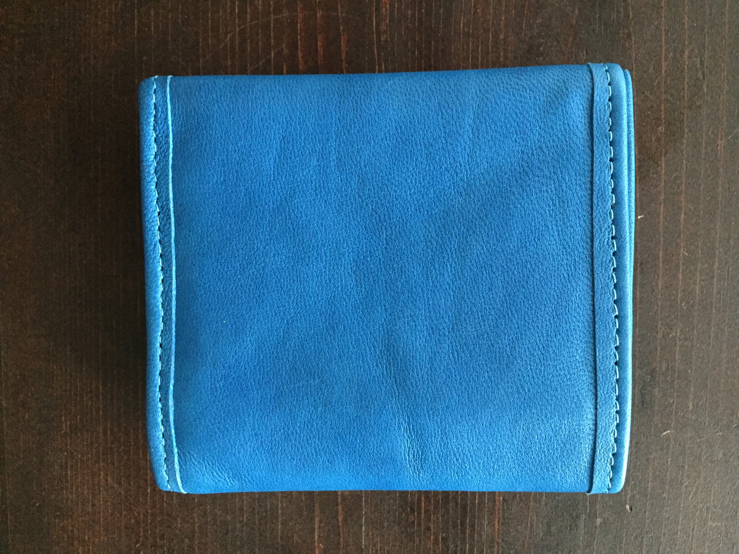 Handmade Leather Wallet with Hand Embroidery - Euro Wallet - Dandarah