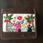 Handmade Leather Wallet with Hand Embroidery - Euro Wallet - Dandarah