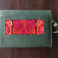 Handmade Leather Wallet with Hand Embroidery - Plumpy - Dandarah