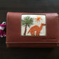 Handmade Leather Wallet with Hand Embroidery - Plumpy - Dandarah