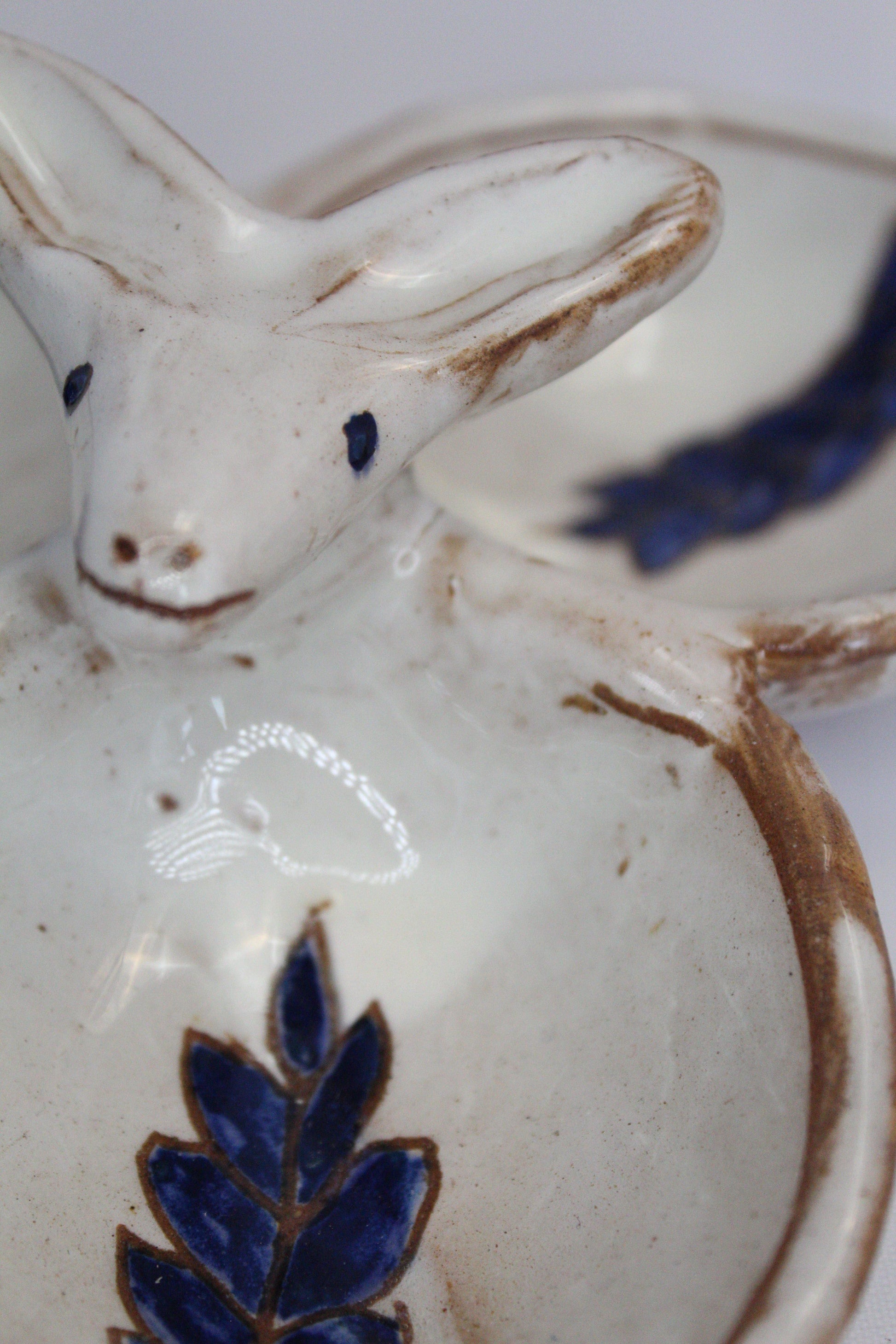 Pottery Appetizer Plate - 3 sections