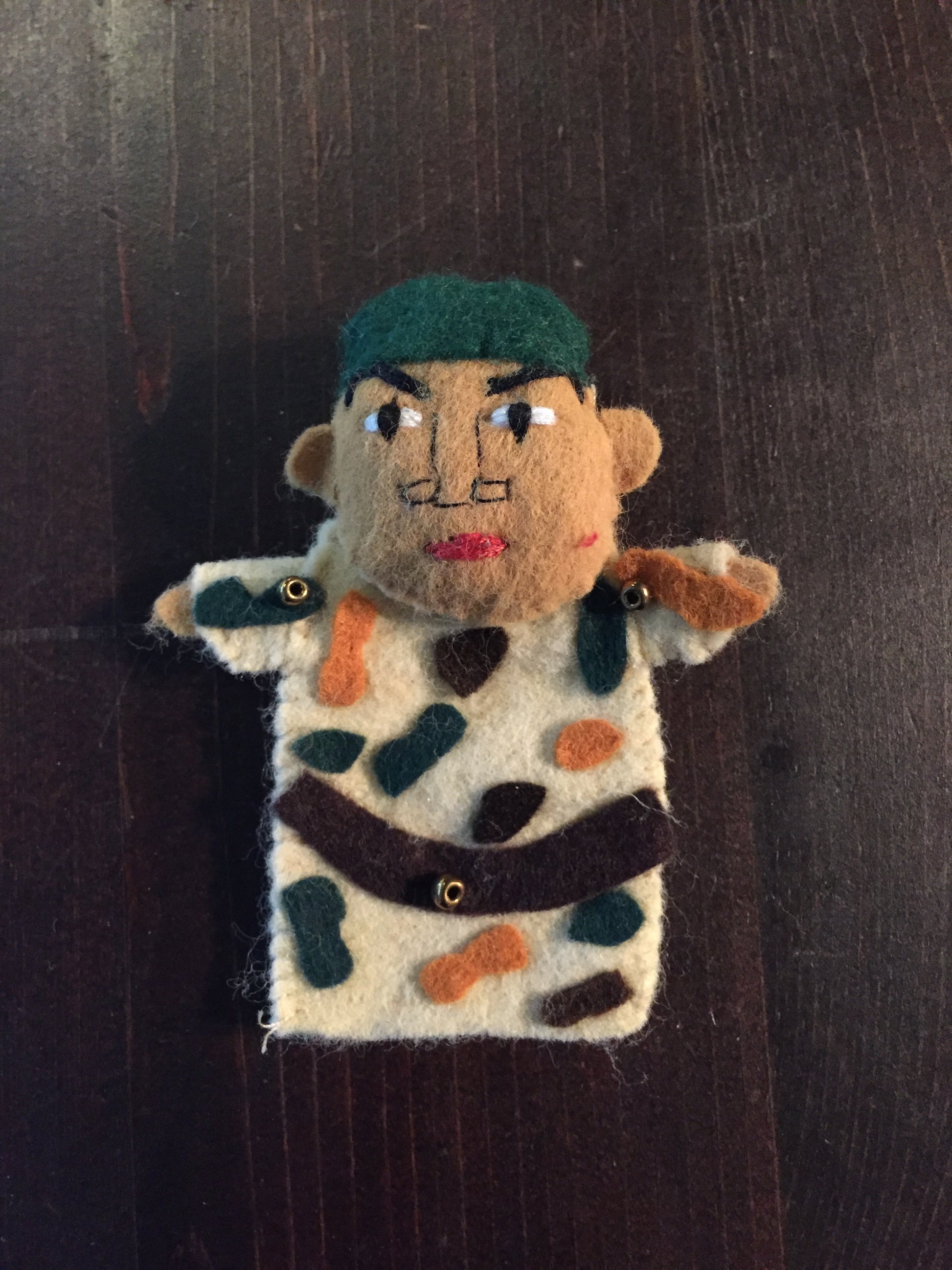 Handmade Finger Puppet - Dandarah