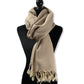 Diamond Handwoven Cotton Shawl - Beige & Off-white