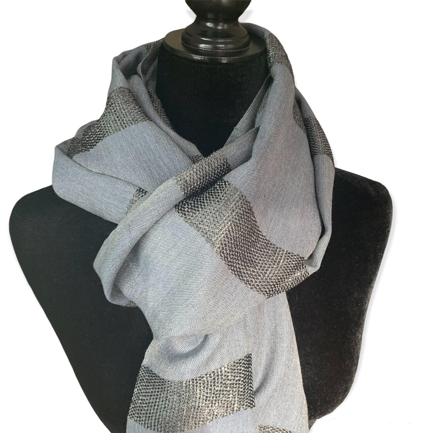 Helyat Handwoven Scarf - Gray