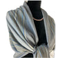 Striped Handwoven Scarf - Shades of Gray
