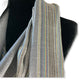 Striped Handwoven Scarf - Shades of Gray