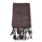 Variegated Handwoven Scarf - Brown