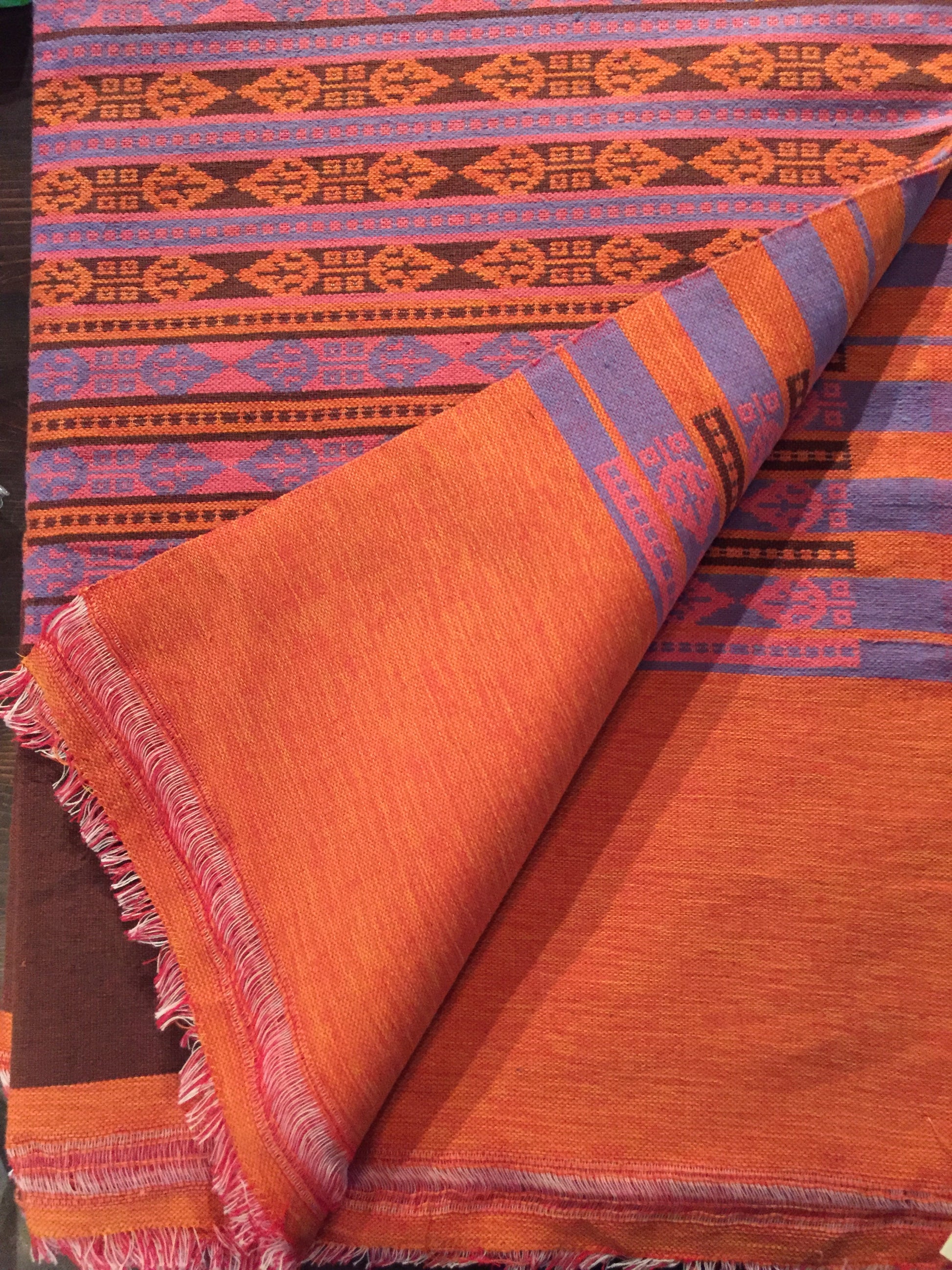 Handwoven Egyptian Cotton Bedspread - Kashmir - Single
