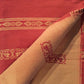 Handwoven Egyptian Cotton Bedspread - Roosters & Leaves - Single