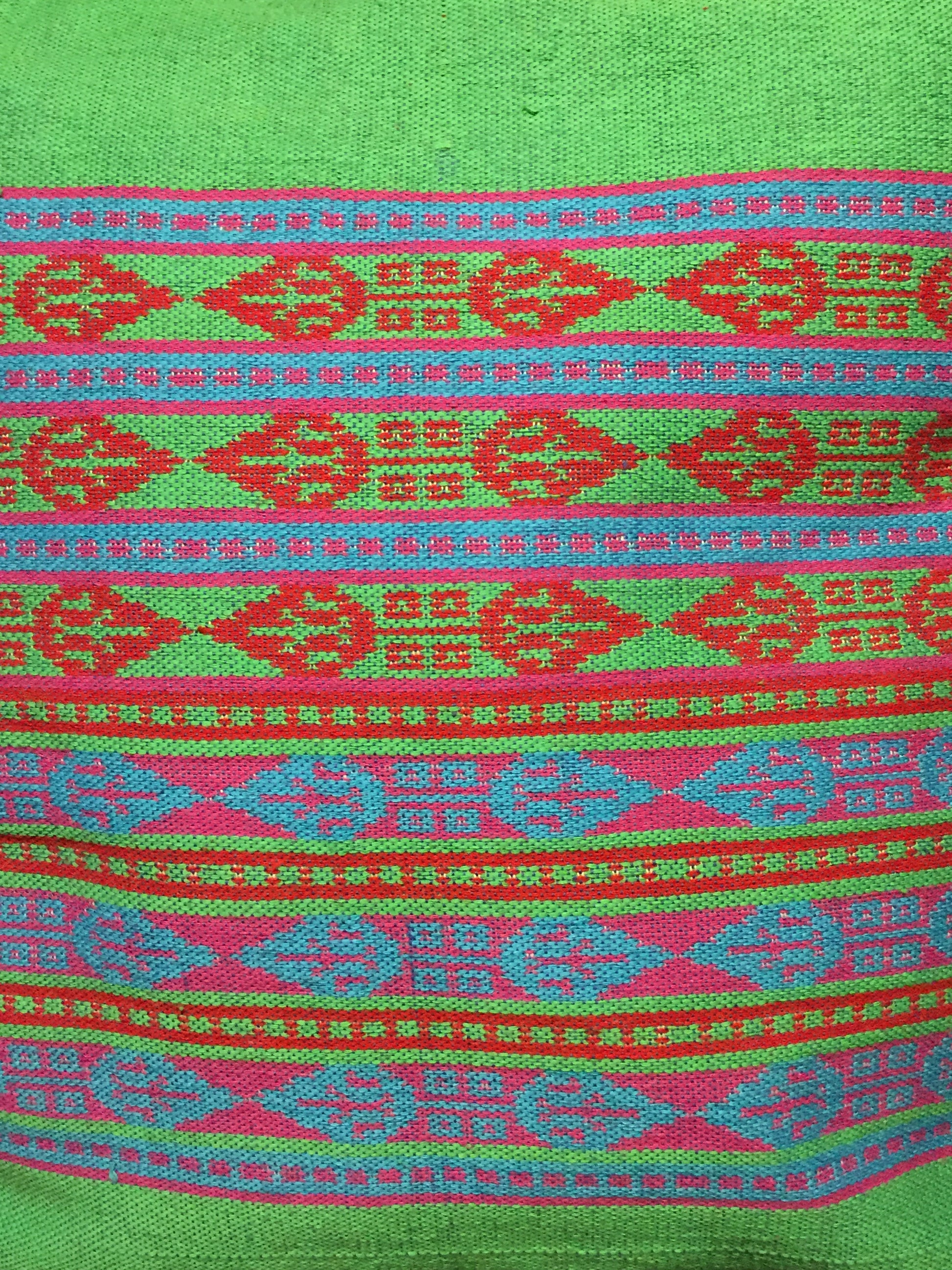 Handwoven Egyptian Cotton Cushion Cover - Paisley Motif - Dandarah