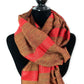 Helyat Handwoven Bamboo Viscose Scarf - Variegated Orange