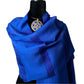 Helyat Handwoven Scarf Blue