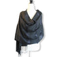 Dandarah Women's Occasion Scarves & Wraps - Artisan Made. Fair trade. Viscose black scarf