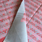Handwoven Egyptian Cotton Bedcover: Gray & Rosewood Diamonds - Double/Queen