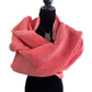 Handwoven Linen Scarf - Scarlet Red