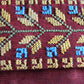 Maha Handcrafted Moiré Arish Shoulder Bag - Burgundy