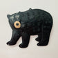 Metal Black Bear Ornament