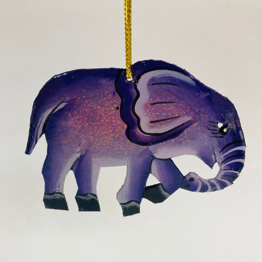 Metal Elephant Ornament