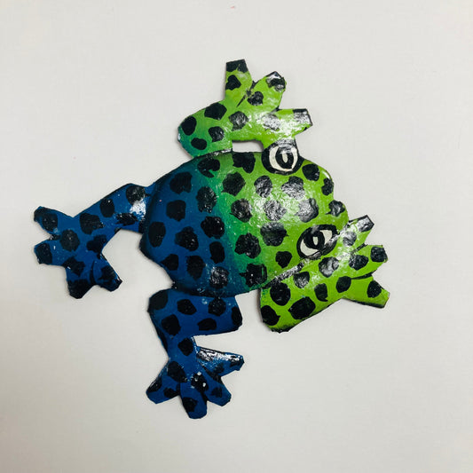 Metal Frog Ornament