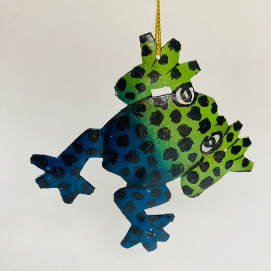 Metal Frog Ornament