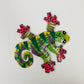 Metal Gecko Ornament