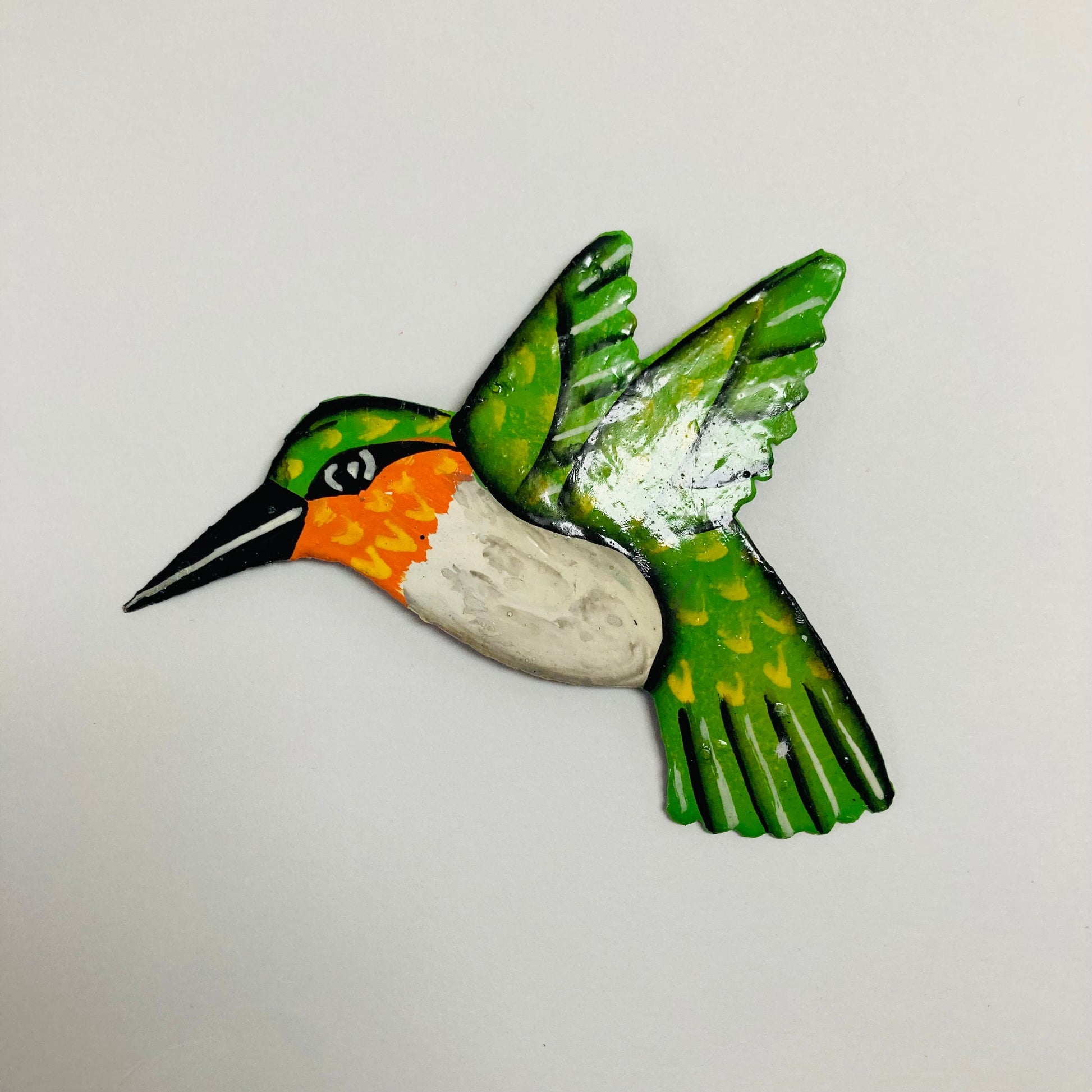 Metal Hummingbird Ornament