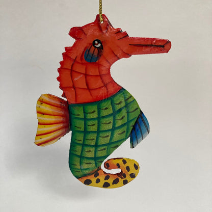 Metal Seahorse Ornament