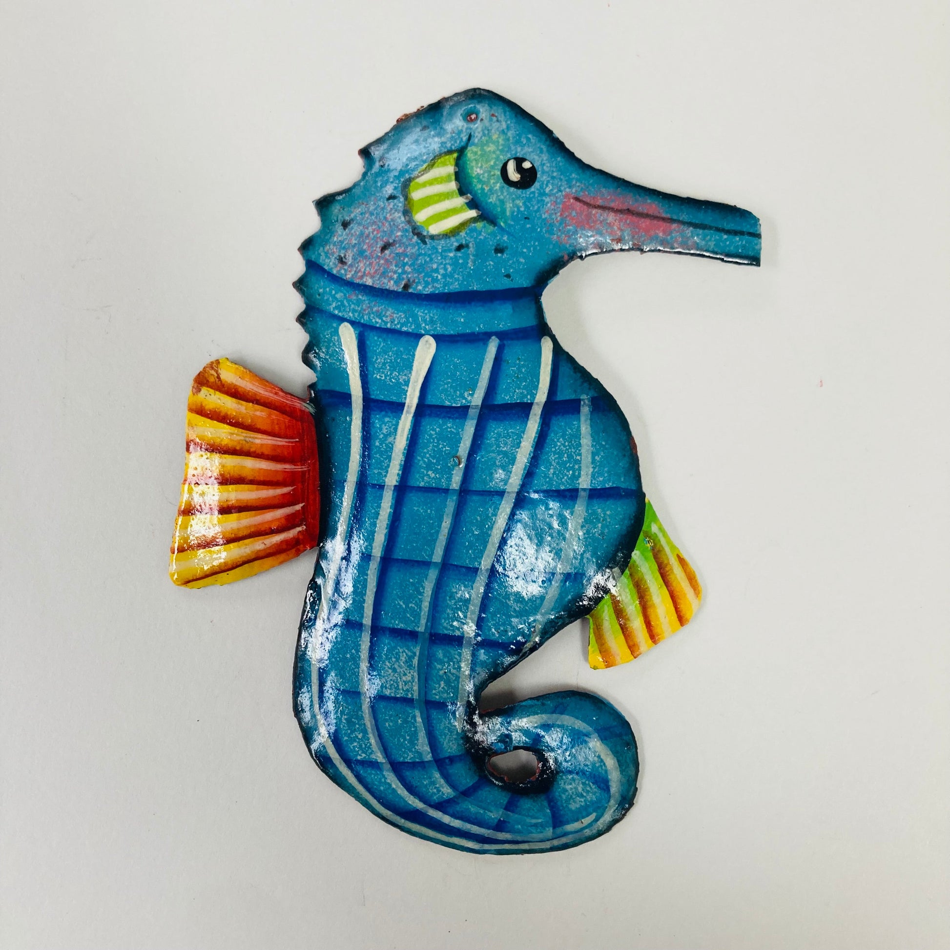 Metal Seahorse Ornament