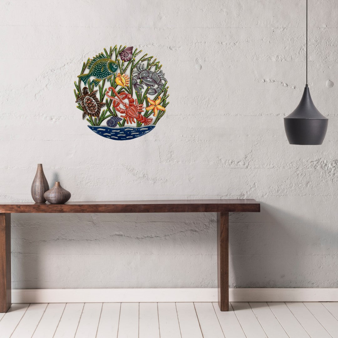 Metal Wall Décor Corals - Painted