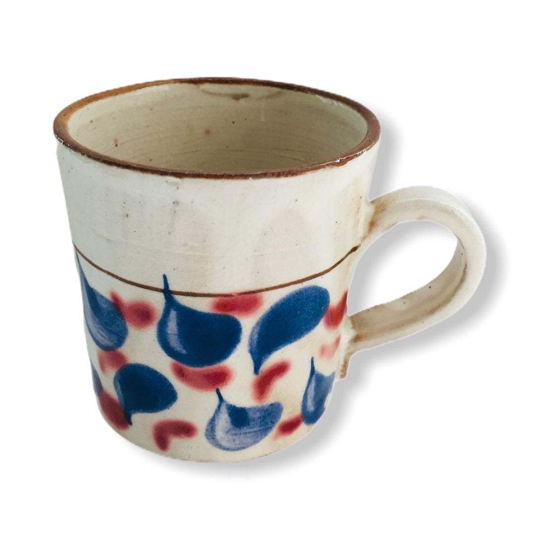 Pottery Mug - Flowers