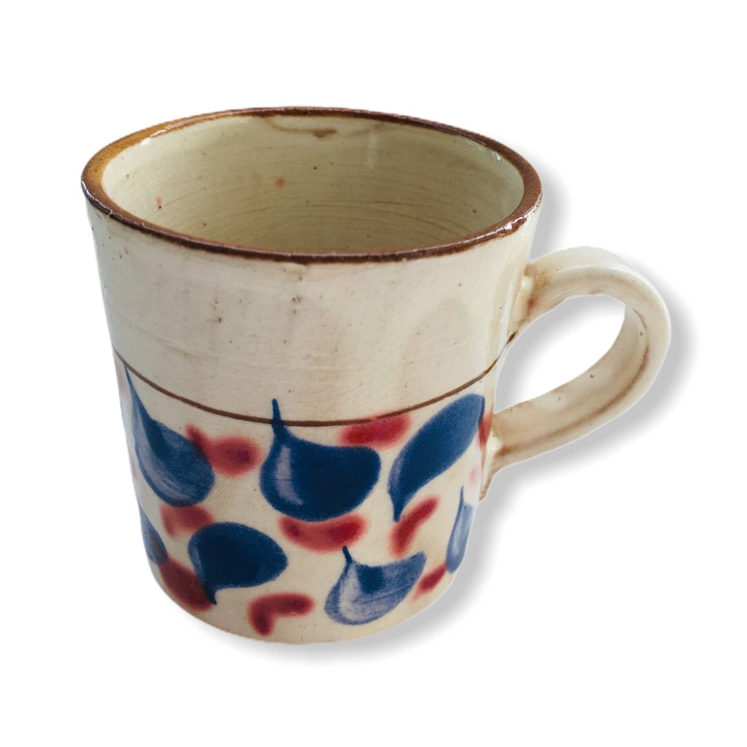 Pottery Mug - Flowers