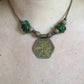 Handmade Brass Necklace - Flower
