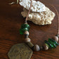 Handmade Brass Necklace - Flower