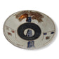 Pottery Round Plate - Lush Palm Tree