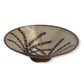 Pottery Round Plate - Two Palm Trees