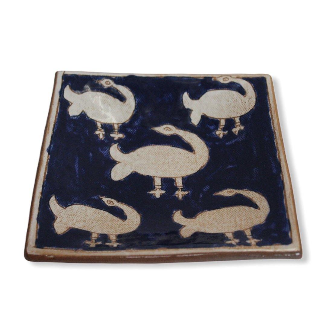 Pottery Square Plate
