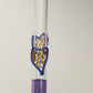 Blown Glass Straw - Purple