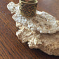 Handmade Brass Band Ring - Floral
