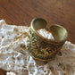 Handmade Brass Band Ring - Leaves