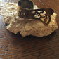 Handmade Brass Ring - Butterfly Shape