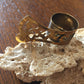 Handmade Brass Ring - Butterfly Shape