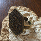 Handmade Brass Ring - Arabic Calligraphy 7