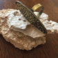 Handmade Brass Ring - Floral
