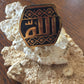 Handmade Brass Ring - Arabic Calligraphy: God