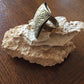 Handmade Brass Ring - Siwa Design: Geometric