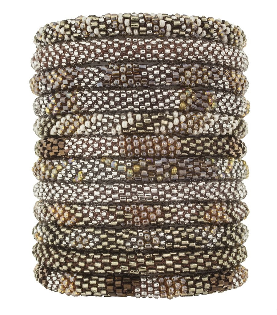 Roll-On Beaded Bracelets - Hazelnut