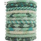 Roll-On Beaded Bracelets - Sea Glass